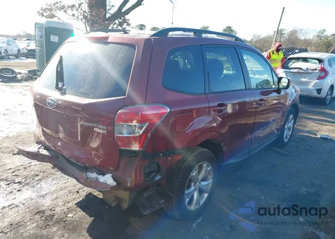 2014 Subaru Forester 2.5I Premium из США, поврежденный, VIN JF2SJAEC6EH554779